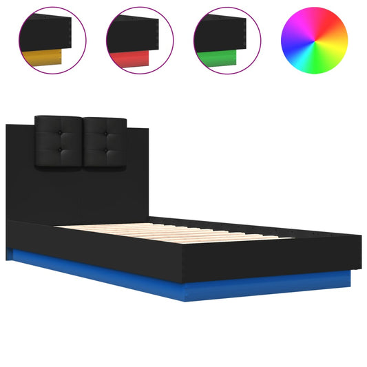 Bed Frame | Black | Engineered wood | Small Single | Bed Frame Bed Frame | Black | Engineered wood | Small Single | Bed Frame