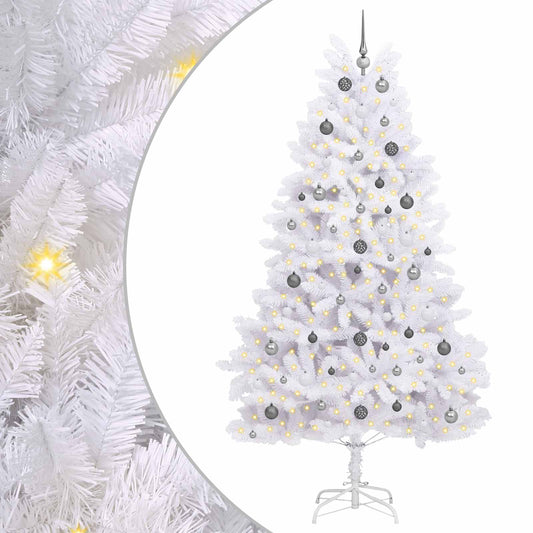 Artificial Christmas Tree White 120 x 120 x 240 cm Artificial Christmas Tree White 120 x 120 x 240 cm