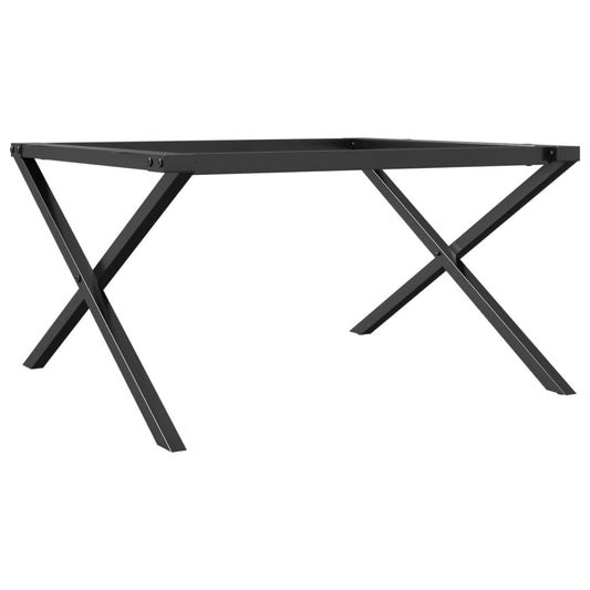 Coffee Table Legs X-Frame 70x60x43 cm Steel Coffee Table Legs X-Frame 70x60x43 cm Steel