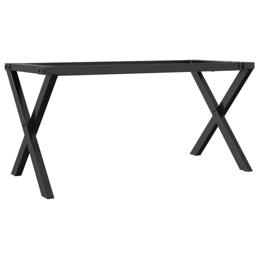 Coffee Table Legs X-Frame 80x40x43 cm Steel Coffee Table Legs X-Frame 80x40x43 cm Steel