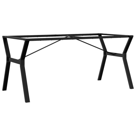 Dining Table Legs Y-Frame 160x80x73 cm Steel Dining Table Legs Y-Frame 160x80x73 cm Steel