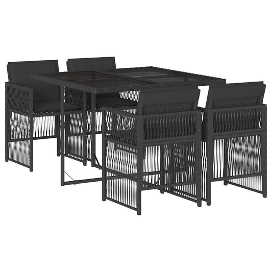 Garden Dining Set | Black Garden Dining Set | Black