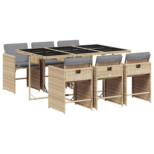 Garden Dining Set | Mix beige, light grey Garden Dining Set | Mix beige, light grey