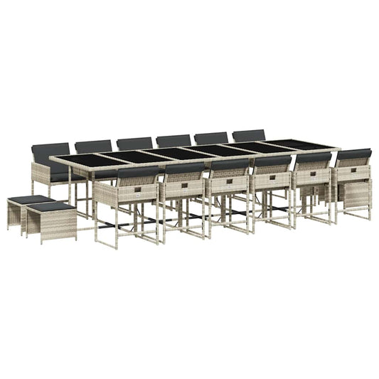 Garden Dining Set | Light Grey, Anthracite, Black Garden Dining Set | Light Grey, Anthracite, Black
