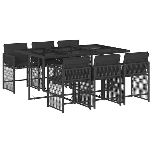 Garden Dining Set | Black Garden Dining Set | Black