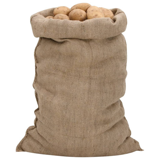Jute Sacks 5 pcs 60x105 cm 100% Jute 340 gsm Jute Sacks 5 pcs 60x105 cm 100% Jute 340 gsm