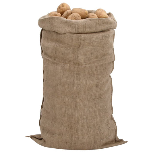 Jute Sacks 5 pcs 65x135 cm 100% Jute 340 gsm Jute Sacks 5 pcs 65x135 cm 100% Jute 340 gsm