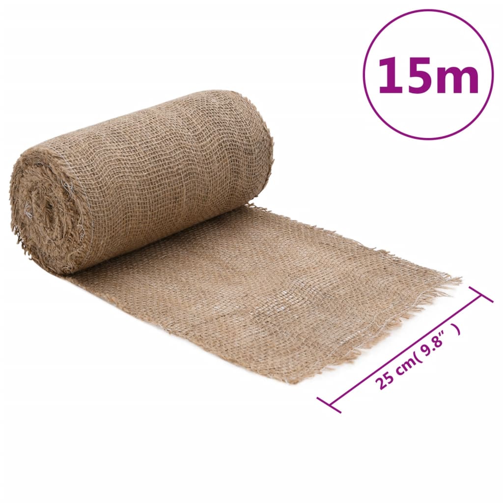 Jute Roll 0.25x15 m 100% Jute 200 gsm