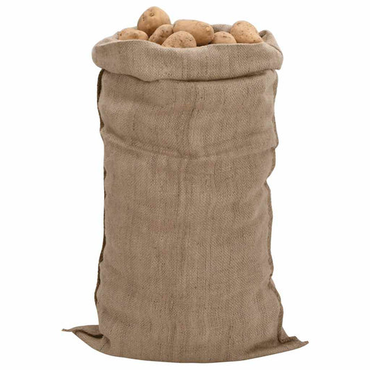 Jute Sacks 30 pcs 65x135 cm 100% Jute 340 gsm Jute Sacks 30 pcs 65x135 cm 100% Jute 340 gsm