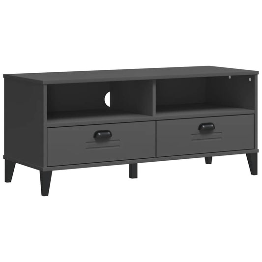 TV Cabinet "VIKEN" Anthracite Grey Engineered Wood TV Cabinet "VIKEN" Anthracite Grey Engineered Wood