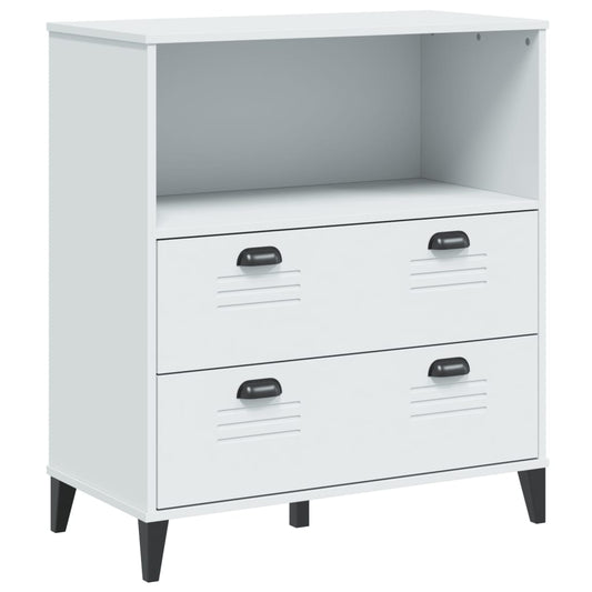 Bookcase VIKEN White 80x40x90 cm Engineered Wood Bookcase VIKEN White 80x40x90 cm Engineered Wood