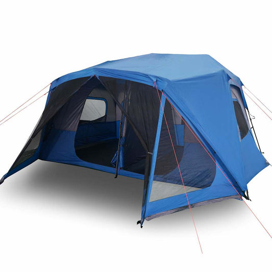 Family Tent 10-Person Blue Quick Release Waterproof Family Tent 10-Person Blue Quick Release Waterproof