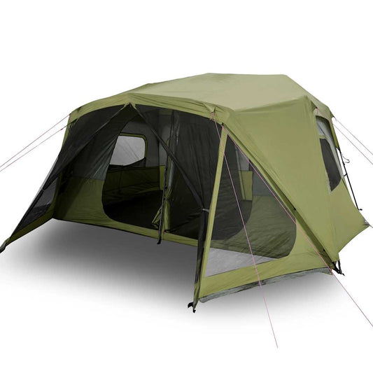 Family Tent 10-Person Green Quick Release Waterproof Family Tent 10-Person Green Quick Release Waterproof