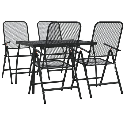 Garden Dining Set | Anthracite | Metal mesh | Standard for outdoor dining Garden Dining Set | Anthracite | Metal mesh | Standard for outdoor dining
