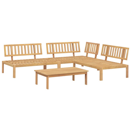 4 Piece Garden Pallet Sofa Set Solid Wood Acacia 4 Piece Garden Pallet Sofa Set Solid Wood Acacia