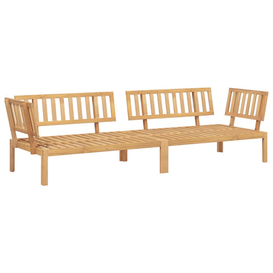 Garden Pallet Corner Sofas 2 pcs Solid Wood Acacia Garden Pallet Corner Sofas 2 pcs Solid Wood Acacia