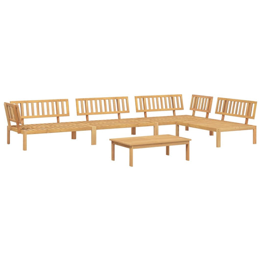 5 Piece Garden Pallet Sofa Set Solid Wood Acacia 5 Piece Garden Pallet Sofa Set Solid Wood Acacia