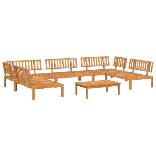 6 Piece Garden Pallet Sofa Set Solid Wood Acacia 6 Piece Garden Pallet Sofa Set Solid Wood Acacia