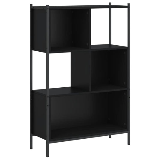 Bookcase Black 72x28x109 cm Engineered Wood Bookcase Black 72x28x109 cm Engineered Wood