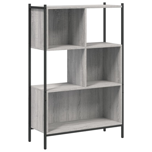 Bookcase Grey Sonoma 72x28x109 cm Engineered Wood Bookcase Grey Sonoma 72x28x109 cm Engineered Wood