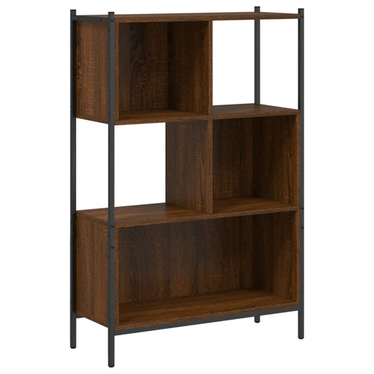 Bookcase Brown Oak 72x28x109 cm Engineered Wood Bookcase Brown Oak 72x28x109 cm Engineered Wood