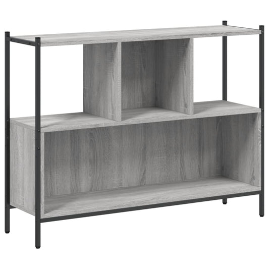 Bookcase Grey Sonoma 102x28x77.5 cm Engineered Wood Bookcase Grey Sonoma 102x28x77.5 cm Engineered Wood