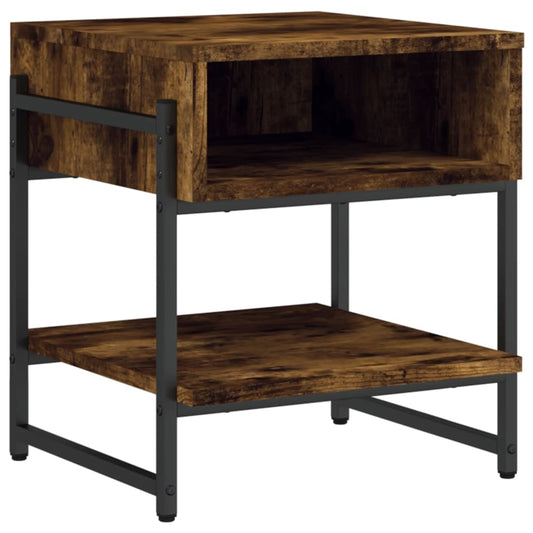 Coffee Table Smoked Oak 40x40x45 cm Engineered Wood Coffee Table Smoked Oak 40x40x45 cm Engineered Wood