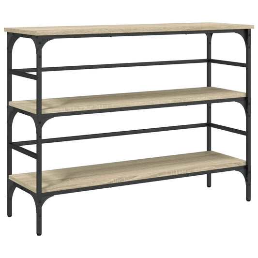Console Table Sonoma Oak 100x32x75 cm Engineered Wood Console Table Sonoma Oak 100x32x75 cm Engineered Wood