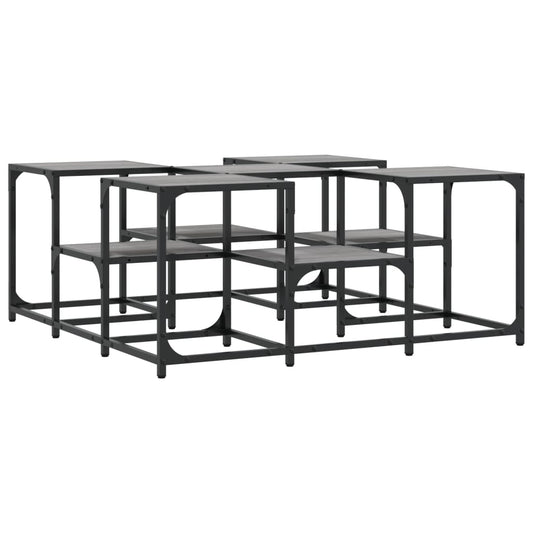 Coffee Table Grey Sonoma 91x91x40 cm Engineered Wood Coffee Table Grey Sonoma 91x91x40 cm Engineered Wood