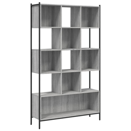 Bookcase Grey Sonoma 102x28x172 cm Engineered Wood Bookcase Grey Sonoma 102x28x172 cm Engineered Wood