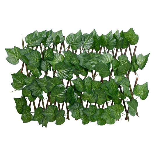 Artificial Grape Leaf Trellis Expandable Green 180x20 cm Artificial Grape Leaf Trellis Expandable Green 180x20 cm