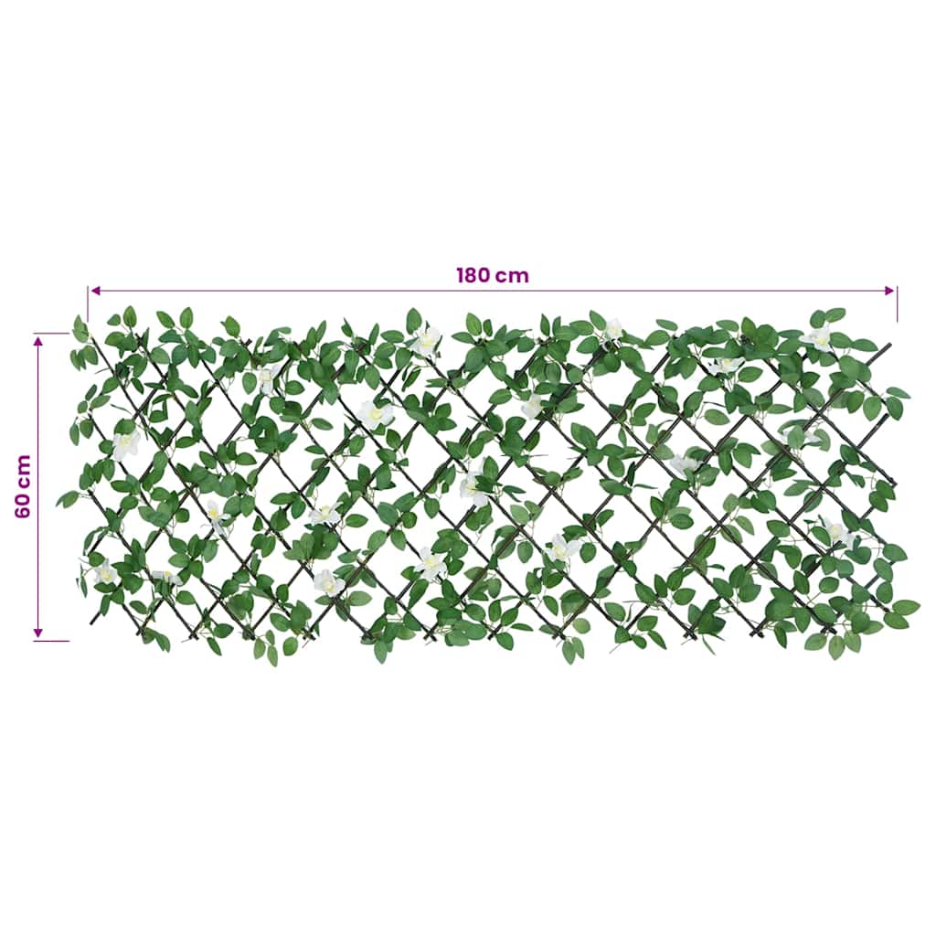 Artificial Ivy Trellis Expandable Green 5 pcs 180x60 cm