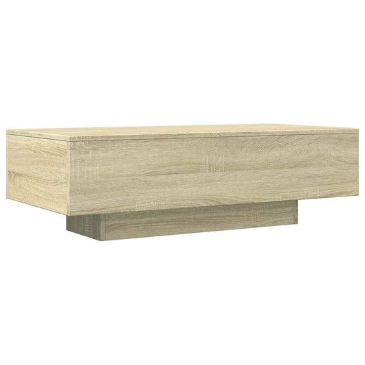 Coffee Table Sonoma Oak 100x49.5x31 cm Engineered Wood Coffee Table Sonoma Oak 100x49.5x31 cm Engineered Wood
