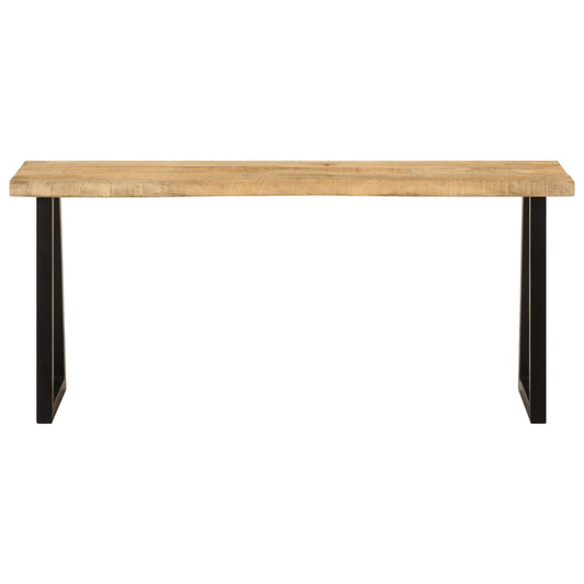 Bench with Live Edge 105 cm Solid Wood Mango Bench with Live Edge 105 cm Solid Wood Mango