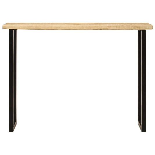 Console Table with Live Edge 105x33x76 cm Solid Wood Mango Console Table with Live Edge 105x33x76 cm Solid Wood Mango