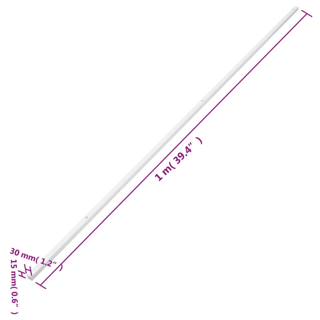 Cable Trunking 30x15 mm 10 m PVC