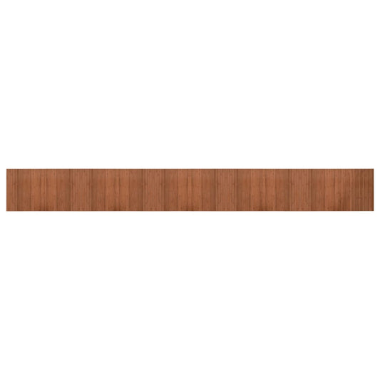 Rug Rectangular Brown 60x500 cm Bamboo Rug Rectangular Brown 60x500 cm Bamboo