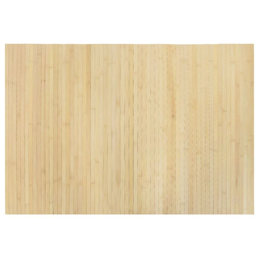 Rug Rectangular Light Nature 70x100 cm Bamboo Rug Rectangular Light Nature 70x100 cm Bamboo