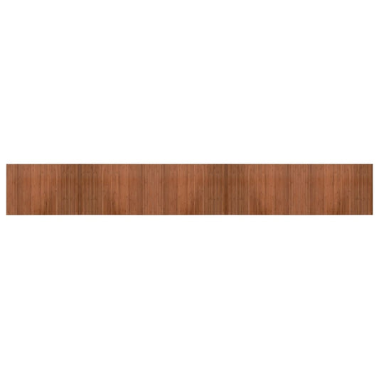 Rug Rectangular Brown 70x500 cm Bamboo Rug Rectangular Brown 70x500 cm Bamboo