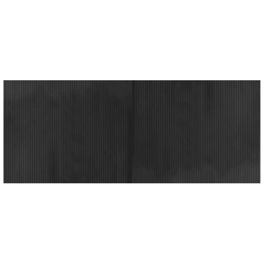 Rug Rectangular Grey 80x200 cm Bamboo Rug Rectangular Grey 80x200 cm Bamboo