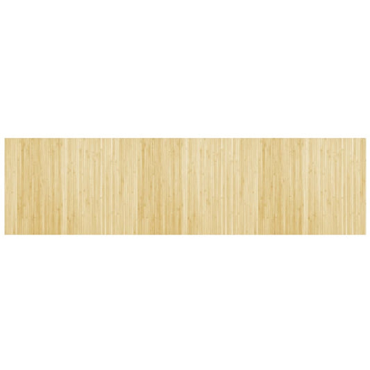 Rug Rectangular Light Nature 80x300 cm Bamboo Rug Rectangular Light Nature 80x300 cm Bamboo