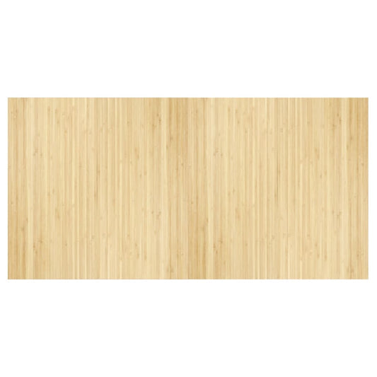 Rug Rectangular Light Nature 100x200 cm Bamboo Rug Rectangular Light Nature 100x200 cm Bamboo