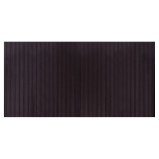 Rug Rectangular Dark Brown 100x200 cm Bamboo Rug Rectangular Dark Brown 100x200 cm Bamboo