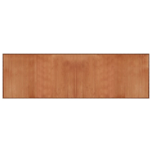 Rug Rectangular Brown60x200 cm Bamboo Rug Rectangular Brown60x200 cm Bamboo