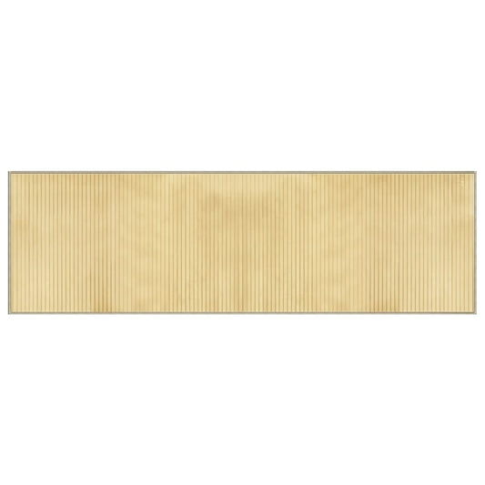 Rug Rectangular Light Natural60x200 cm Bamboo Rug Rectangular Light Natural60x200 cm Bamboo