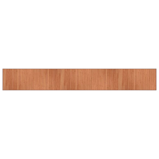 Rug Rectangular Brown70x500 cm Bamboo Rug Rectangular Brown70x500 cm Bamboo