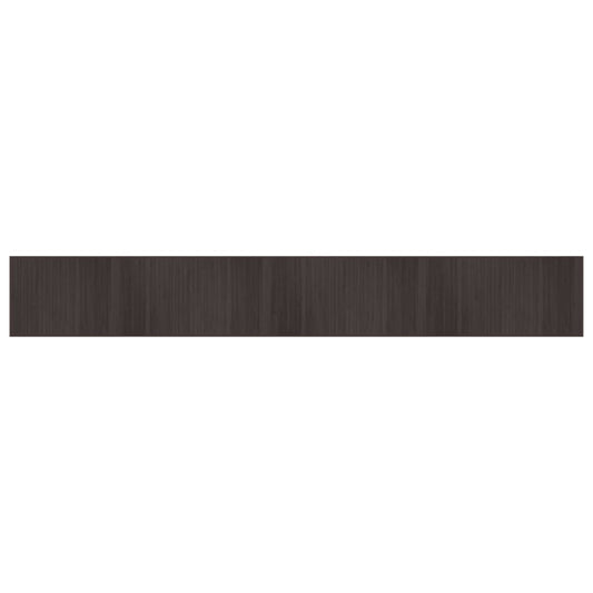 Rug Rectangular Dark Brown70x500 cm Bamboo Rug Rectangular Dark Brown70x500 cm Bamboo