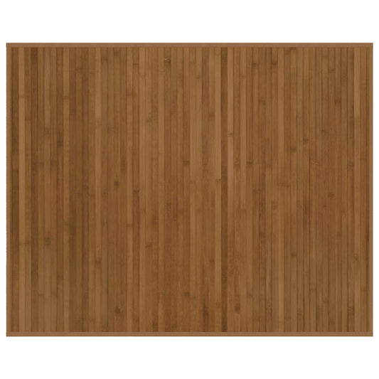 Rug Rectangular Brown80x100 cm Bamboo Rug Rectangular Brown80x100 cm Bamboo