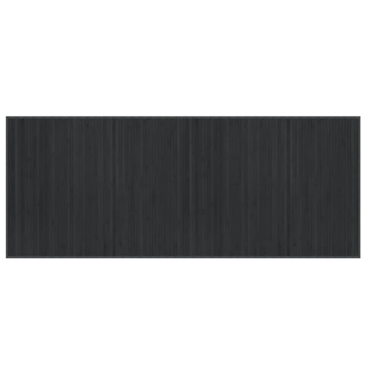 Rug Rectangular Grey80x200 cm Bamboo Rug Rectangular Grey80x200 cm Bamboo