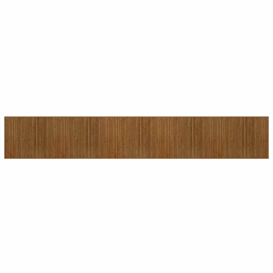 Rug Rectangular Brown 80x1000 cm Bamboo Rug Rectangular Brown 80x1000 cm Bamboo